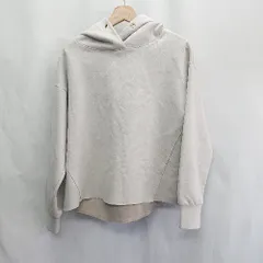 ◇ ⊇ MICHEL KLEIN ミッシェル クラン 長袖 パーカー サイズ38 アイボリー レディース E  【1410290052990】のサムネイル
