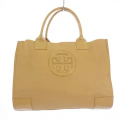 トリーバーチ TORY BURCH トートバッグ ハンドバッグ ロゴ 切替 ベージュ /KH ■BM