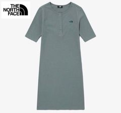 THE NORTH FACE ノースフェイス W'S ヴェルディ ワンピース 五分丈半袖 ジェイド色 海外限定