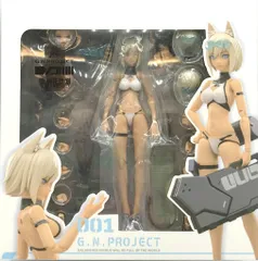 蝸之殻 WOLF 001 水着素体・武装セット特典付き+ オプションコスチューム 限定販売】『G.N.PROJECT』第1.5弾 WOLF-001 水着素体・武装