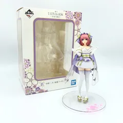 【中古】開封・本体傷み小)バンダイ 一番くじ B賞 中野二乃 和装フィギュア/映画 五等分の花嫁 ～幸せの結び～[6]