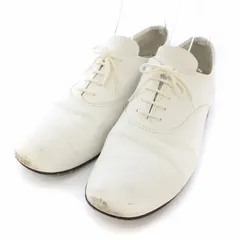 レペット Repetto ジジ zizi ドレスシューズ レースアップ やぎ革 39 24.7cm 白 VX377C /TK