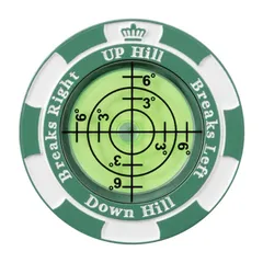 【迅速発送】ゴルフ マーカー マグネット パッティング ガイド 丸形気泡水平器 水準器 高精度 目盛り付き ゴルフグリーン傾斜計 ゴルフマーカー パター練習用 ボールマーカー グランドゴルフ用品