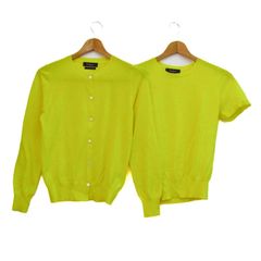 TSUMORI CHISATO - ツモリチサト ニット セーター 長袖 ウール シルク トップス 日本製 レディース 2サイズ オレンジ×黄緑系 TSUMORI CHISATO TSUMORI CHISATO - ツモリチサト ニット セーター 長袖 ウール