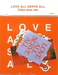 藤井風 LOVE ALL SERVE ALL グッズ セット 藤井風 LOVE ALL SERVE ALL フレークシールセット オマケつき