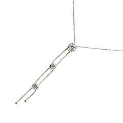 タサキ 3P K18WG ホワイトゴールド レディース TASAKI【1-0219301】