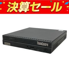 LENOVO ThinkCentre M70q Tiny 11DUS6QK00 ミニデスクトップ パソコン i5 10400T 64GB SSD 64GB 256GB win11 中古 M10137956