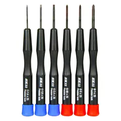 【人気商品】SK11(エスケー11) 精密ドライバーセット 6本組 +00・+0・+1/-1.4・-1.8・-2.4 EPS-510