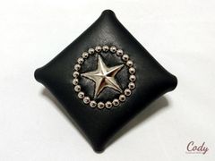 【leather×denim】スタッズコインケース 小銭入れ 革財布 ロカビリー