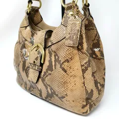 希少 COACHコーチ パイソン柄 ワンショルダーバック　F17419 希少 COACHコーチ パイソン柄 ワンショルダーバック F17419