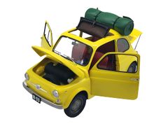 에스완포(S14) 캐릭터 차량 시리즈 루팡 3세 카리오스트로의 성 FIAT500 1/12 스케일 다이캐스트제 미니카 unisex