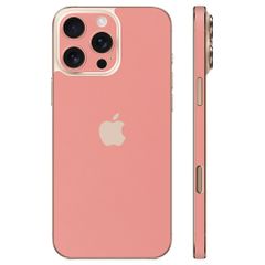 wraplus スキンシール iPhone16 Pro Max 対応 [サーモンピンク]