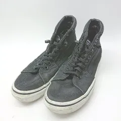 ◇ Θ VANS ヴァンズ ハイカット スニーカー シューズ サイズ23 ブラック レディース E  【1504240010649】