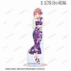 【新品】映画 五等分の花嫁 描き下ろしイラスト 二乃 桜ドレスver. ホログラムBIGアクリルスタンド【正規品】