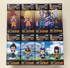 ドラゴンボールワールドコレクタブルフィギュア5種（天下分け目の超