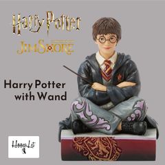 해리 포터 해리 포터 완드 짐 쇼어 피규어 입상 인형 Harry Potter with Wand JIM SHORE 정규 수입품 선물 선물 장식