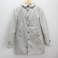 H■ジャーナルスタンダード/JOURNAL STANDARD ライナーダウン付き ステンカラーコート【M】グレージュ/MENS■20【中古】