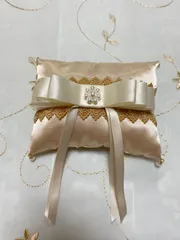 ハンドメイド　リングピロー