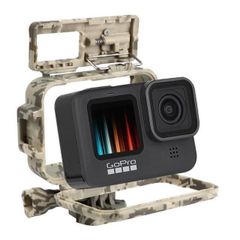 新品未使用）GoPro 7 6 5 用 保護ケースフレーム ピクセル迷彩 カモ6