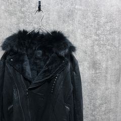 美品 MIDAS ミダス 送料込 定価2.5万円程 ライダース ジャケット M 20151008102733773_215.jpg