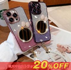 iPhone16 ケース iPhone16Pro 鏡付き スマホケース iPhone13ケース 韓国 軽量 軽い iPhone14 カバー かわいい qicaimeigui01 ☆DZ20