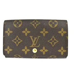 【中古】 ルイヴィトン LOUIS VUITTON ポルトモネ ビエ トレゾール L字ファスナー 二つ折り 財布 モノグラム レザー M61730 09JF237