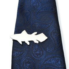 シーラカンス 深海魚 シルバー ネクタイピン