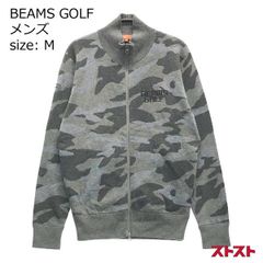 BEAMS GOLF ビームスゴルフ ハーフジップ ブルゾン メンズ L 迷彩