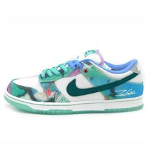 ナイキ NIKE × フューチュラ Futura 【 SB DUNK LOW White and Geode Teal HF6061 400 】 SB ダンク ロー ホワイト アンド ジオードティール スニーカー f23162