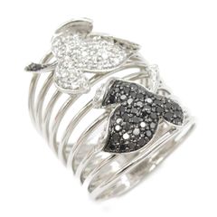 ジュエリー JEWELRY リング・指輪 ダイヤモンド リング ﾀﾞｲﾔ 8.1g #12 K18WG（ホワイトゴールド） ダイヤモンド リング レディース Used A