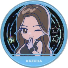 【中古】バッジ・ピンズ カズハ D(ANTIFRAGILE) のすたるぽっぷ ホログラム缶バッジ 「LE SSERAFIM」