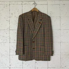 希少　DAKS カシミヤ100% ツイード　テーラード　ジャケット 楽天市場】ダックス 服（種類（コート・ジャケット）テーラード