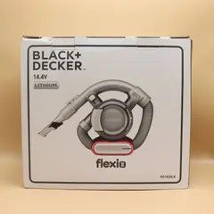 【お値下げ中】　新品未使用　BLACK＋DECKER flexi Ⅱ 掃除機 ブラック＆デッカー 車用掃除機 フレキシーオート2 (サイクロン