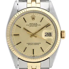 ロレックス ROLEX デイトジャスト 1601 腕時計 SS YG 自動巻き 