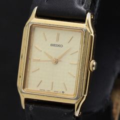 稼動 SEIKO 90s ヴィンテージ腕時計 スクエア タンク - メルカリ