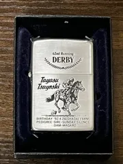 zippo Tayasu Tsuyoshi DERBY タヤスツヨシ 年代物 1994年製 silver