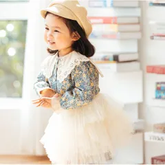 ☆ アイボリー ☆ 100cm ☆ ふんわりチュールスカート キッズ ボトムス チュールスカート キッズ スカート ミニスカート 子供スカート 子どもスカート ミニ 子供服 子ども服 チュチュ ふんわり ふわふわ 女の子 女子 キュート かわいい 可愛い