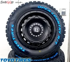 ライズ ロッキー タイヤホイールセット 16インチ SwaGGer スワッガー TOYO OPENCONTRY R/T 215/65R16 ホワイトレター タイヤホイールセットのサムネイル