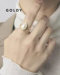 GOLDY/ゴールディ/スパイキー パール リング/アクセサリー/5241002のサムネイル