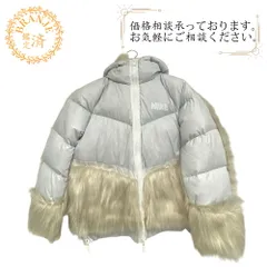 【５％OFF フォロワークーポン！！】NIKE ナイキ CT3267-043 サカイ フェイクファー ダウンジャケット ホワイト おすすめ 人気