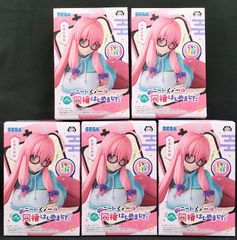 プライズ ニートくノ一となぜか同棲はじめました ちょこのせPMフィギュア 出浦白津莉 5体セット 美少女フィギュア まとめ