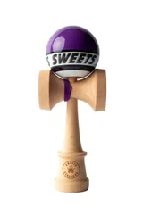 新品未使用Sweets Lab けん玉 黒と黄色のストライプ 新品未使用Sweets Lab けん玉 黒と黄色のストライプ