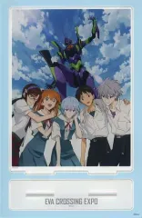 【中古】アクリルスタンド・アクリルパネル メインビジュアル アクリルボード 「EVANGELION CROSSING EXPO -エヴァンゲリオン大博覧会-」