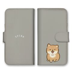 iPhone 12 iPhone12Pro 케이스 수첩형 아이폰 12 스마트폰 케이스 휴대 케이스 시바개 시바이누 시바켄 콩 시바 개 시바견 상품 일러스트 느슨한 치유 육구 귀여운 귀여운 컬러 03