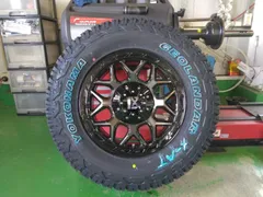 新品 4本 デリカ D5 RAV4 CX5 タイヤホイール ヨコハマ ジオランダー X-AT 235/70R16 16インチ InFerno