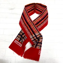 GIVENCHY マフラー 【レッド】 ジバンシー マフラー ストール ボルドー ワインレッド ピュア