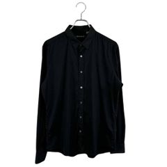 Theory◆長袖シャツ  セオリー  無地 ブラック系   メンズ サイズ M 6