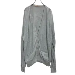 arnold palmer ニット セーター カーディガン XL ライトグレー アーノルドパーマー ビッグサイズ 古着卸 アメリカ仕入 a701-5443