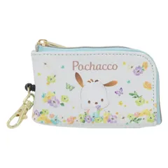 【メール便】ポチャッコ キーケース＆定期入れ リールキーケース サンリオ ケイカンパニー キー＆パスポーチ ICカードケース 鍵ケース キャラクター グッズ 