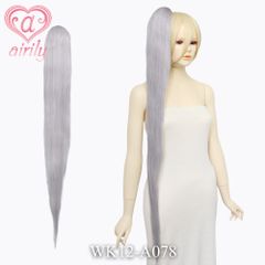 エアリー　ウィッグ　スマートバンス 100cm　アイスグレー